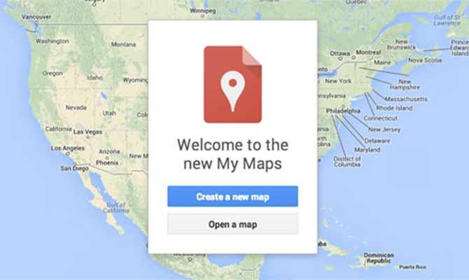 Chỉ cần có tài khoản Google, người dùng đã có thể tạo một bản đồ cho riêng mình với My Maps. 